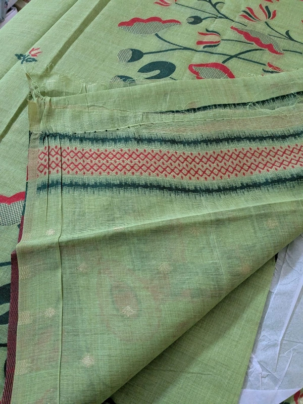 pure cotton jamadhani - Mint Green, VZ