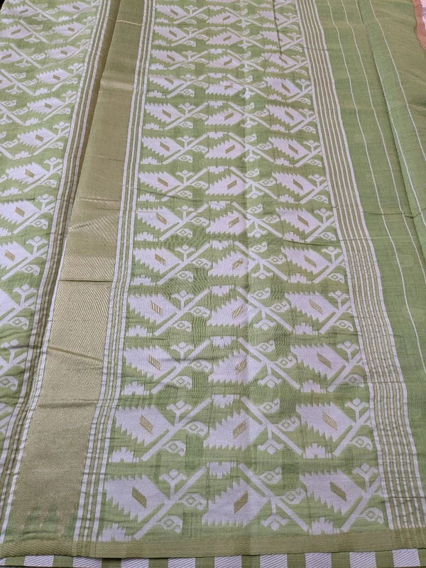 pure cotton jamadhani - Mint Green, VZ