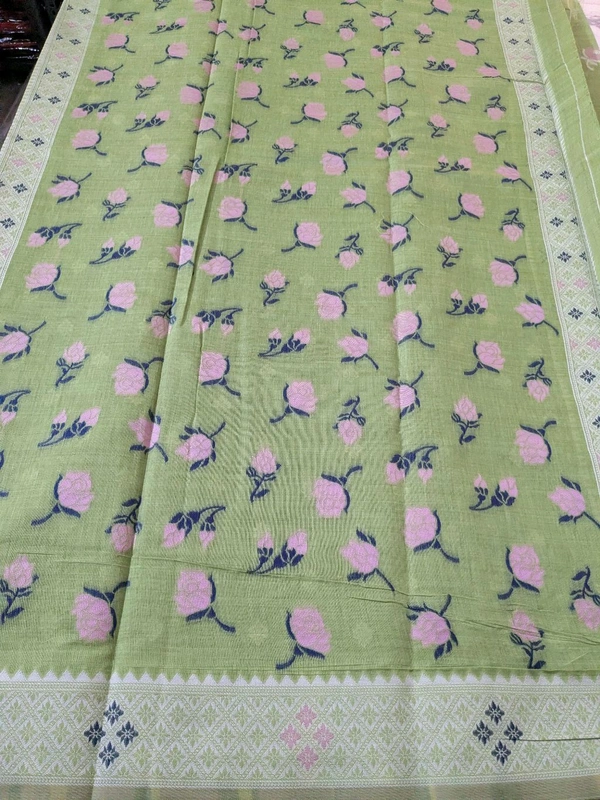 pure cotton jamadhani - Mint Green, VZ