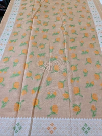 pure cotton jamadhani - Yellow Orange, VZ