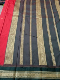 Soft Fancy Narayanpet Pattu  - Red, VZ