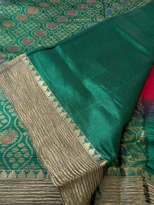 Pure Dupion Crush  - Red, VZ