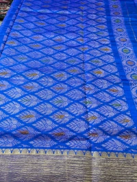 Pure Dupion Crush  - sky blue, VZ