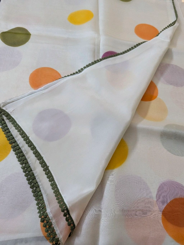 Pure Handloom Designs Organza  - green