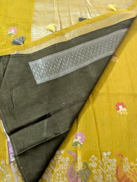 Soft Satin Tusser Weaving  - Buddha Gold