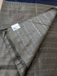 Designer Kosa Silk  - Navy Blue