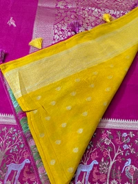 Designer Manipuri Silk Figure Concept  - pink