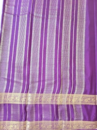mysore crepe weaving  - green