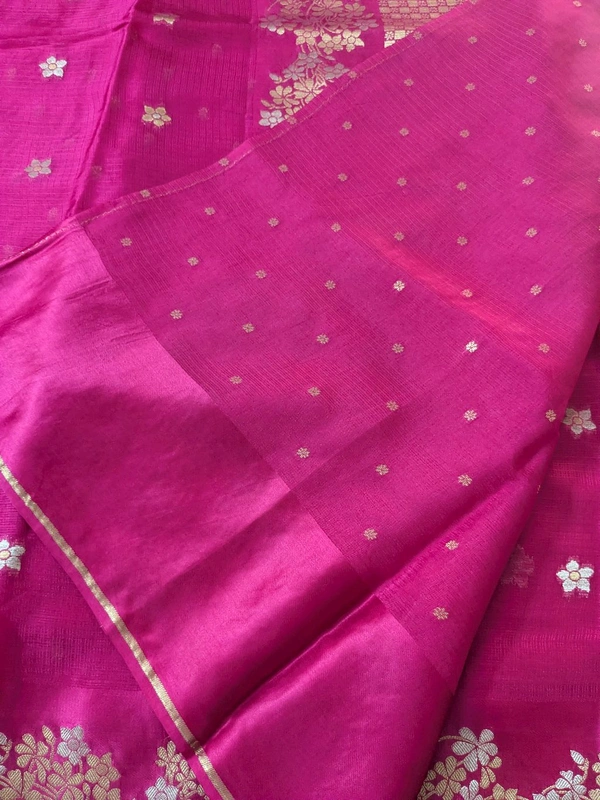 Pure Mushru Sillk Kota - pink