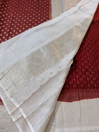 Pure Kora Georgette  - Guardsman Red