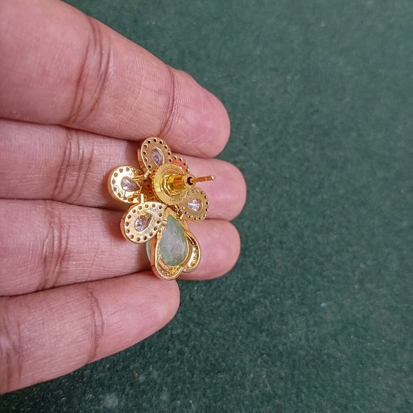 Diamond Copy Studs  - show mint