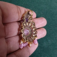 Victorian Pendant  - Baby pink