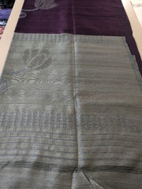 Designer Kosa Silk  - Purple
