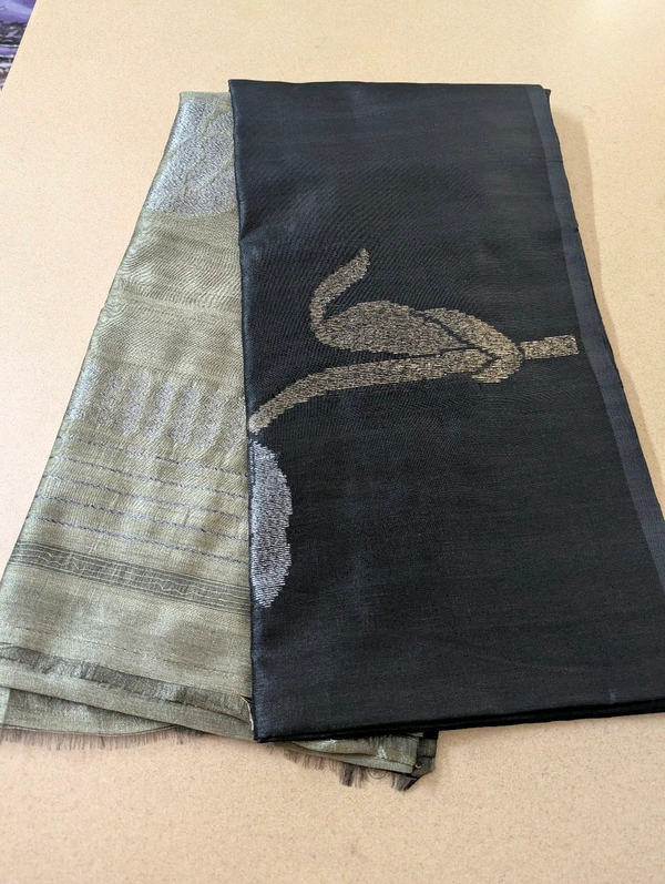 Designer Kosa Silk  - Black