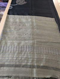 Designer Kosa Silk  - Black