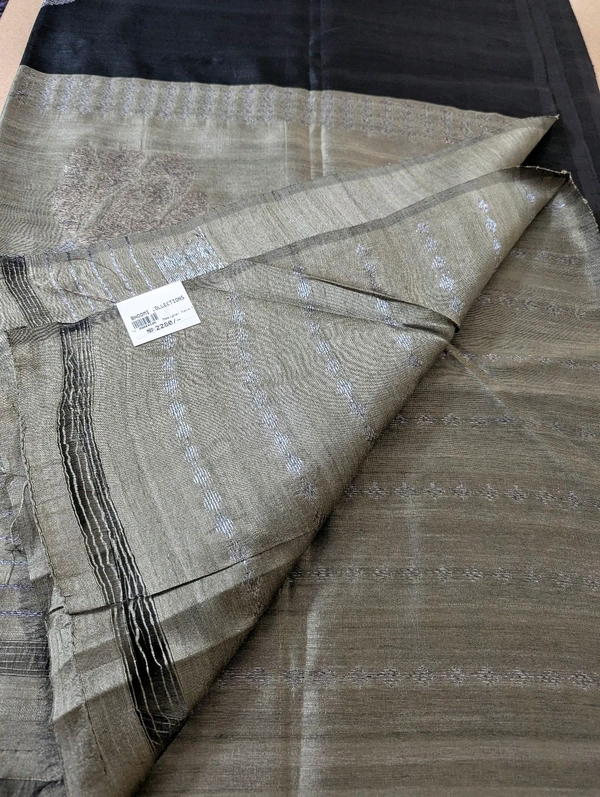 Designer Kosa Silk  - Black