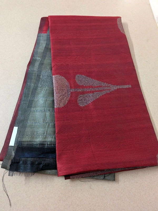 Designer Kosa Silk  - Red