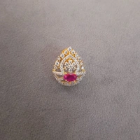 Diamond Copy Studs  - Pink