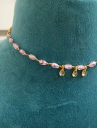 Cz`s With Drops - Baby pink