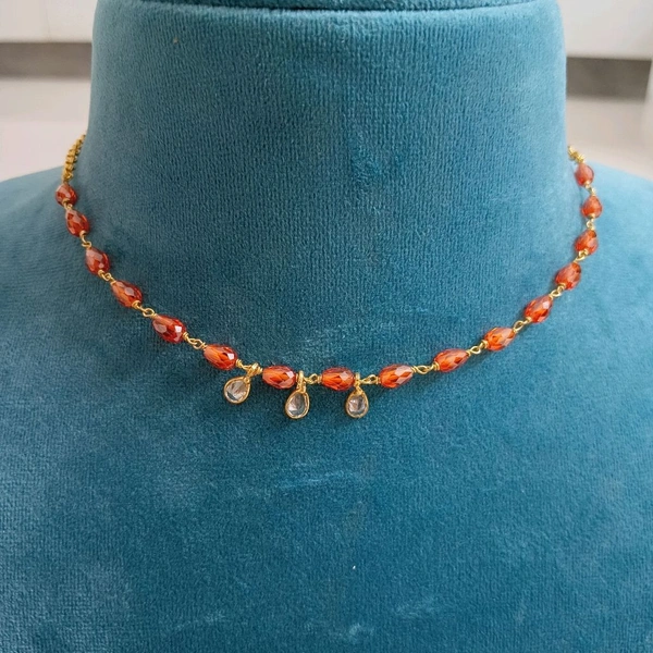 Cz`s With Drops - orange