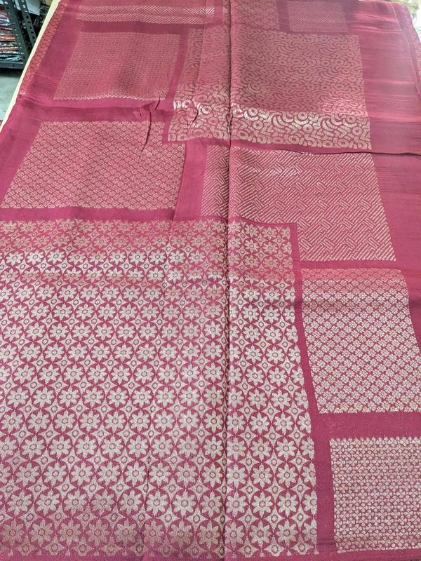 Pure Manipuri Kora Designer  - Red