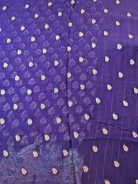 Pure Designer Georgette  - Pigment Indigo