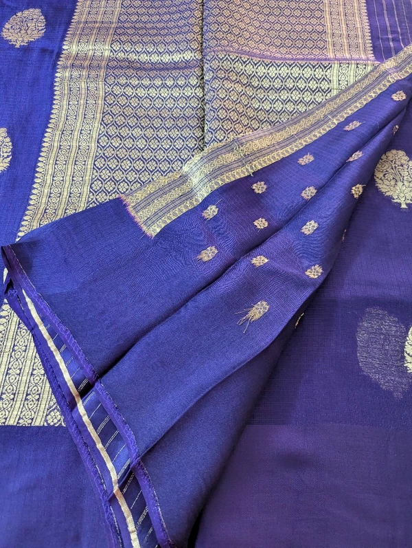 Pure Kota Mushru - Pigment Indigo