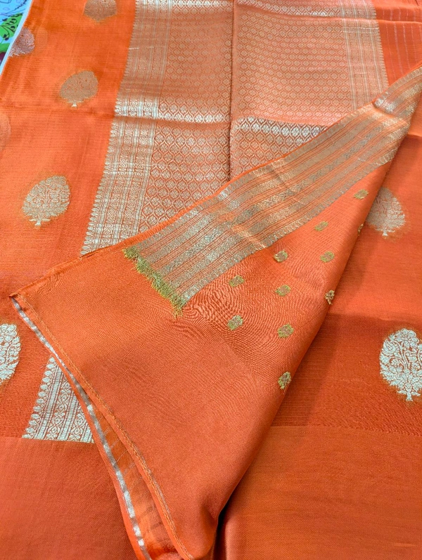 Pure Kota Mushru - Orange