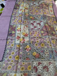 Pure Manipuri Dola Digital - Vz, Fuchsia Pink