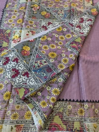 Pure Manipuri Dola Digital - Vz, Fuchsia Pink