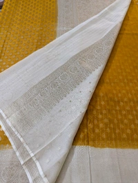 Pure Kora Georgette  - Gold