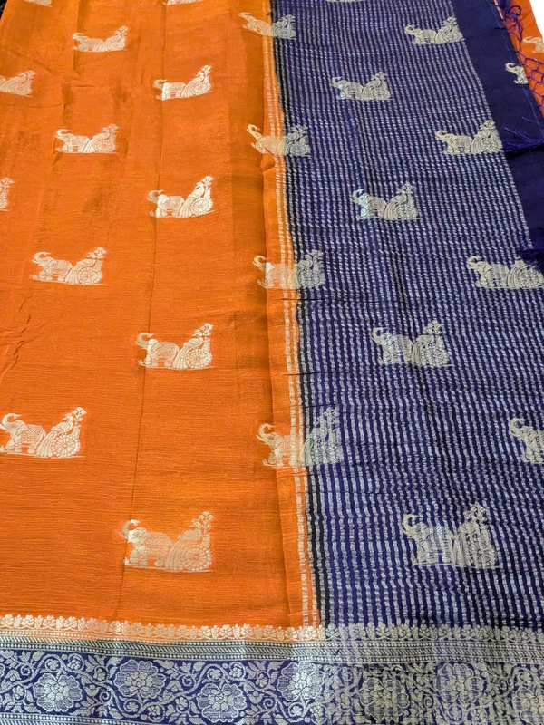 Pure Beneras Chiffon - Orange