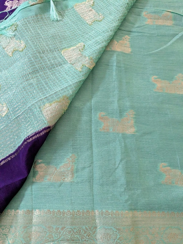 Pure Beneras Chiffon - Pigment Indigo