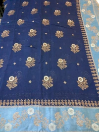 Tissue Georgette  - Navy Blue