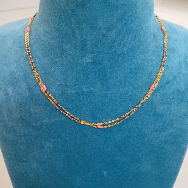 Black Diamonds With Coral Pipes