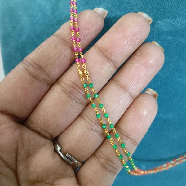 Real Beads Mala With Kattutheega 