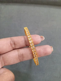 C Z BANGLES - 2.6, White, HD