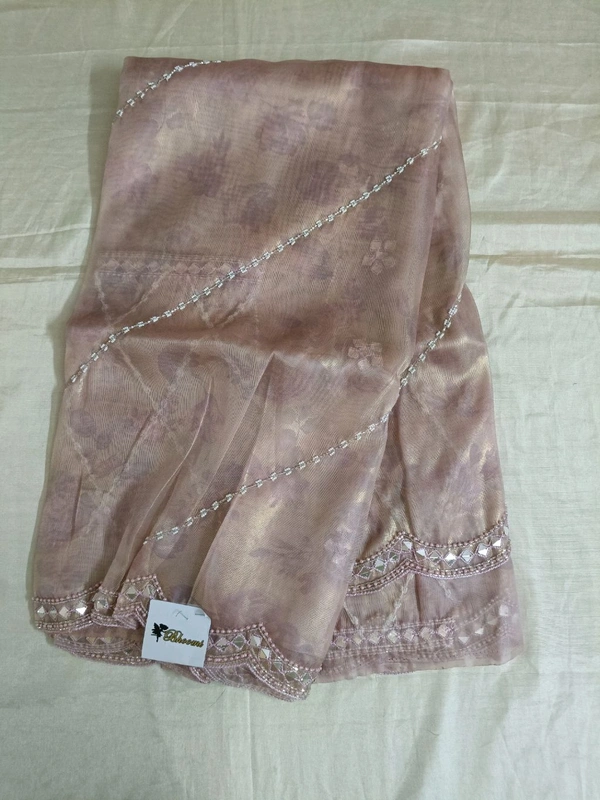 gerorgette ORGANZA - lavender