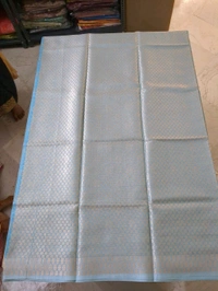 SILK KOTA SAREE - sky blue