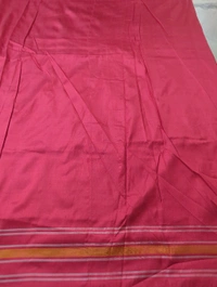 pure double ikkat - Red