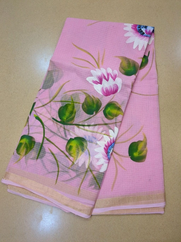 pure cotton kota - pink