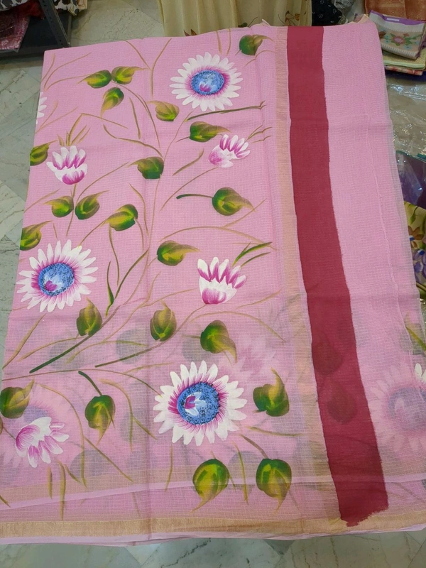 pure cotton kota - pink