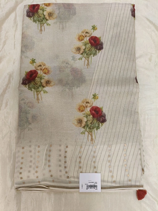 HANDLOOM MUSLIN SEQUEENCE - wheat