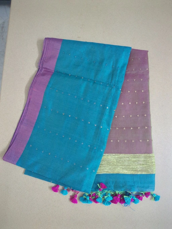 muslin sequence - Fountain Blue