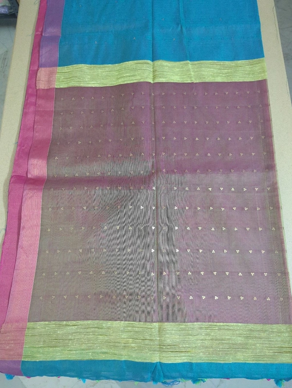 muslin sequence - Fountain Blue