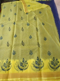 pure cotton kota - Navy Blue