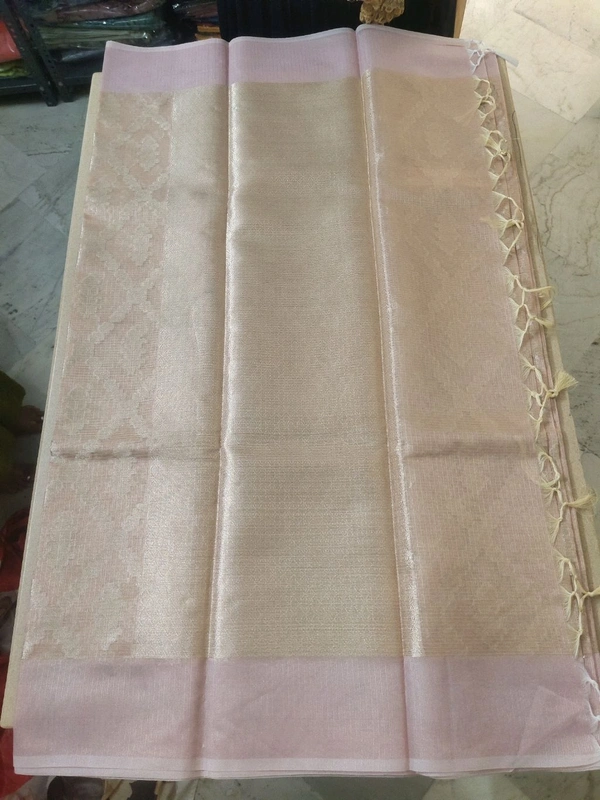 kota tissue jamdhani - Lavender Rose