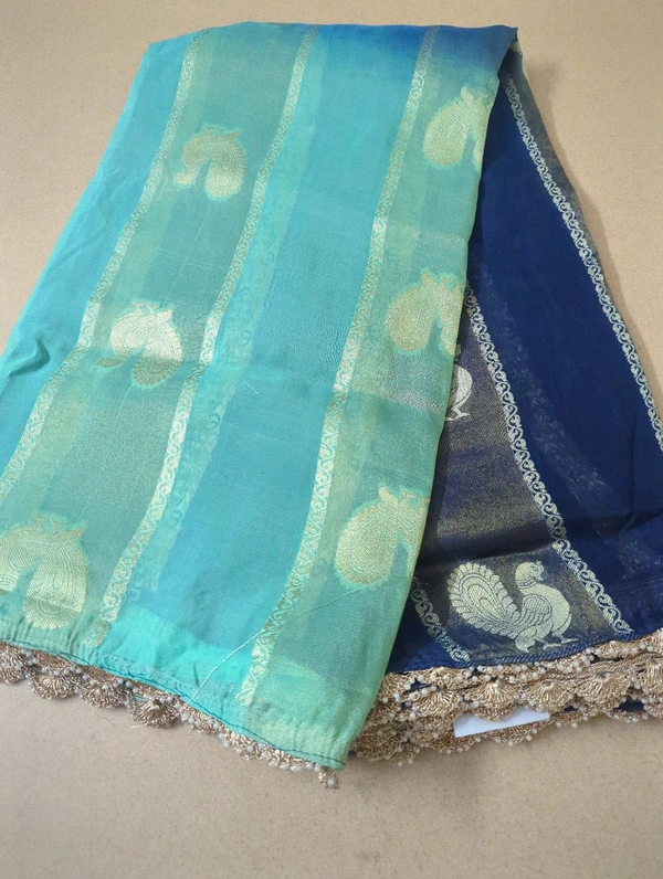 TISSUE ORGANZA - Ultramarine