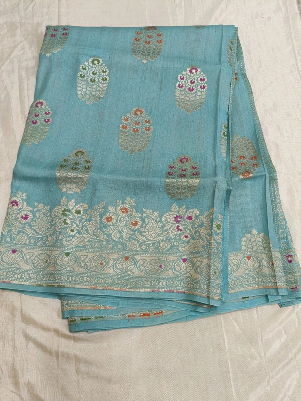 Pure Handloom Tusser - Viking