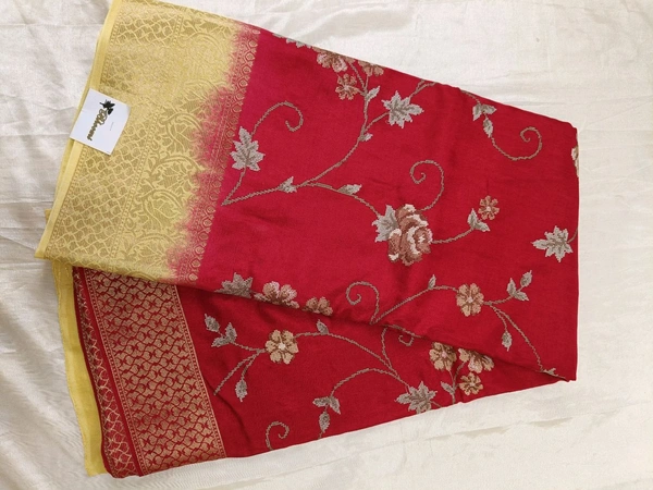 Munga Embroidery  - red yello